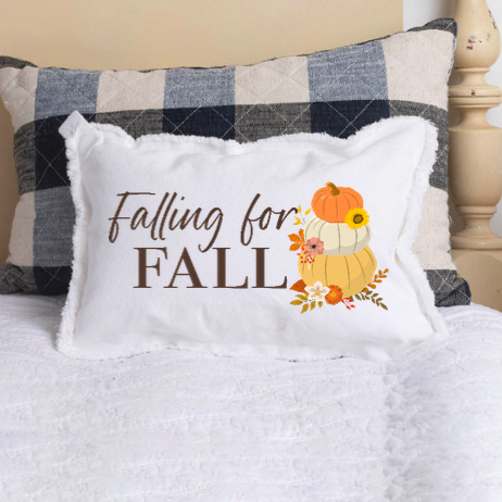 Falling for Fall Lumbar Pillow