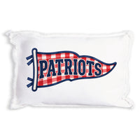 Patriots Banner Pillow