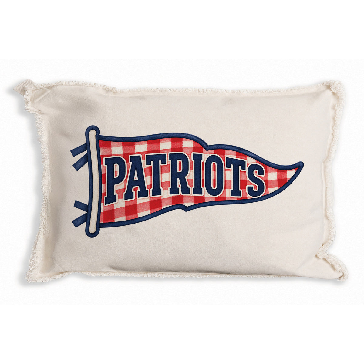 Patriots Banner Pillow
