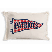 Patriots Banner Pillow