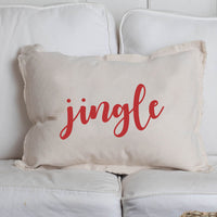 Jingle Lumbar Pillow