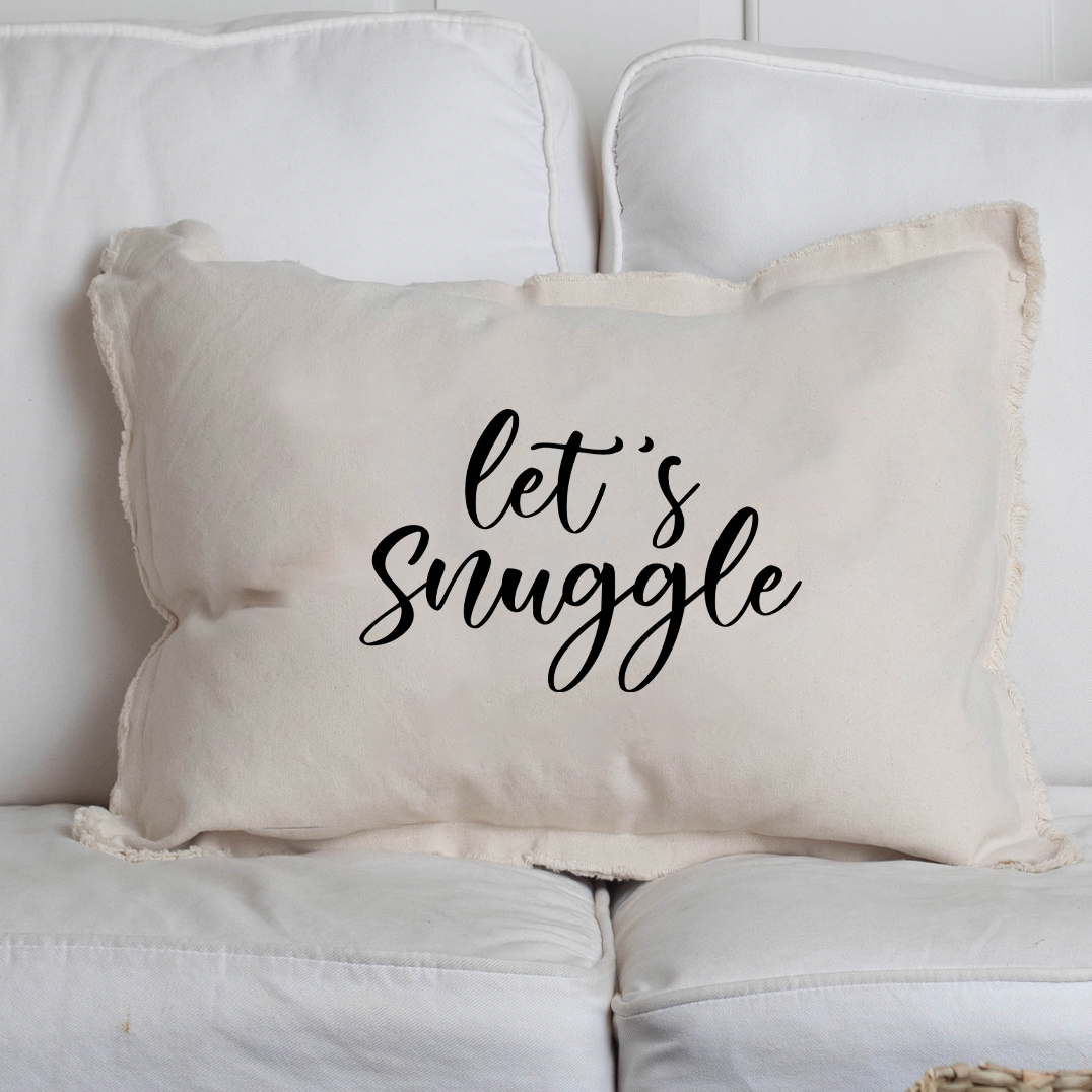 Lets Snuggle Lumbar Pillow