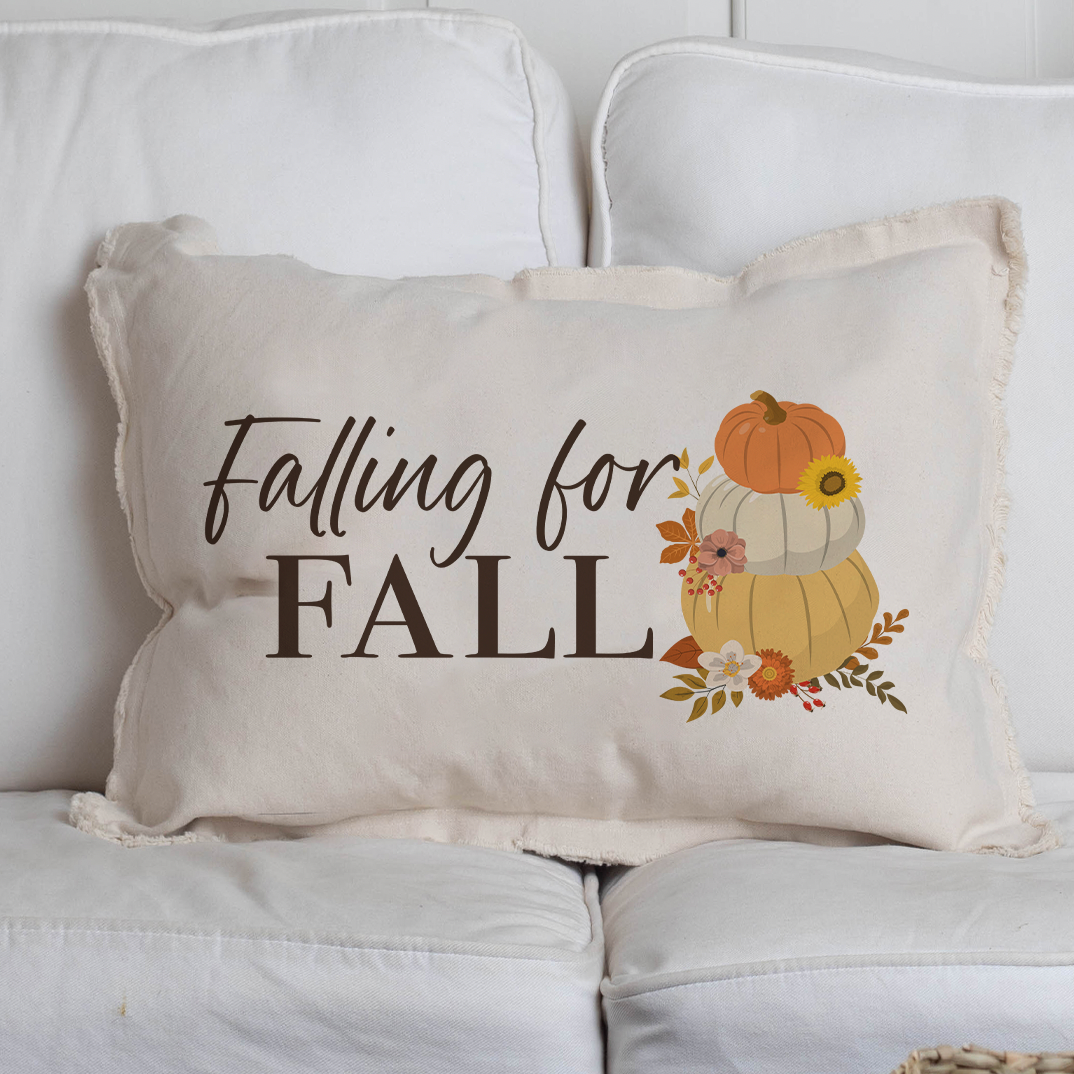 Falling for Fall Lumbar Pillow