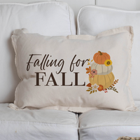 Falling for Fall Lumbar Pillow