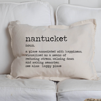 Your Happy Place Definition Personalized Lumbar Pillow