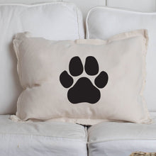 Load image into Gallery viewer, Personalized Paw Print Lumbar Pillow
