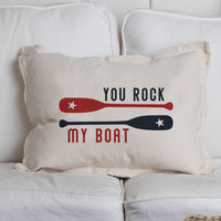 You Rock My Boat Lumbar Pillow