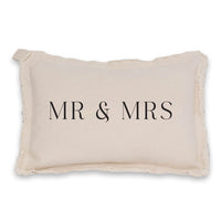 Mr & Mrs Lumbar Pillow