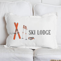 Ski Lodge Lumbar Pillow