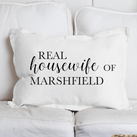 Personalized Real Housewife Lumbar Pillow