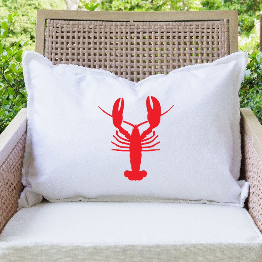 Personalized Lobster Lumbar Pillow