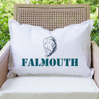 Personalized Oyster One Line Text Lumbar Pillow