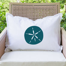 Load image into Gallery viewer, Personalized Sand Dollar Lumbar Pillow
