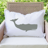 Personalized Whale Lumbar Pillow