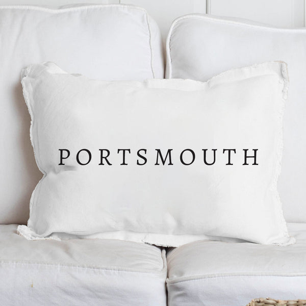 Classic Personalized Lumbar Pillow
