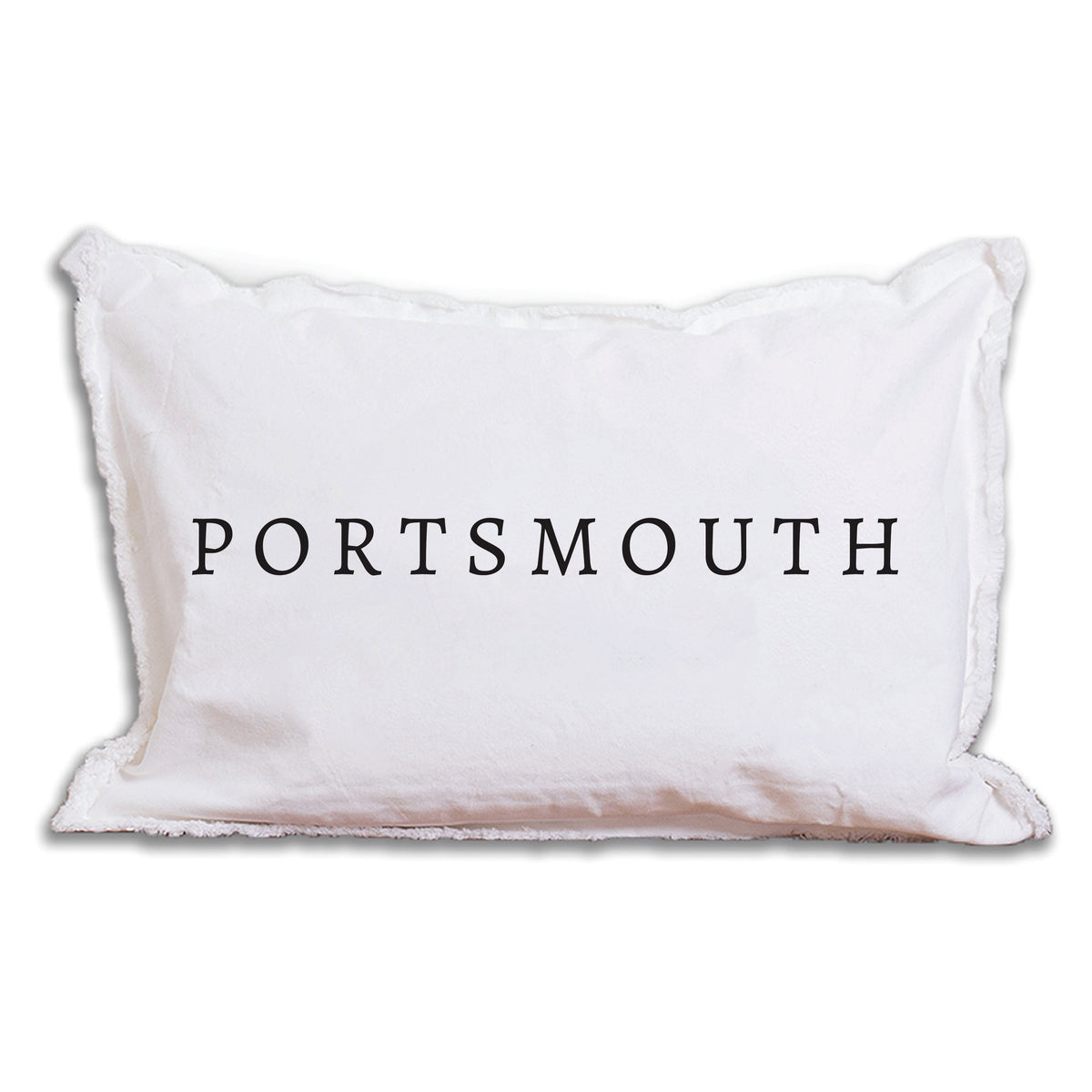 Town Personalized Lumbar Pillow