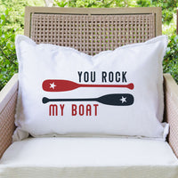 You Rock My Boat Lumbar Pillow