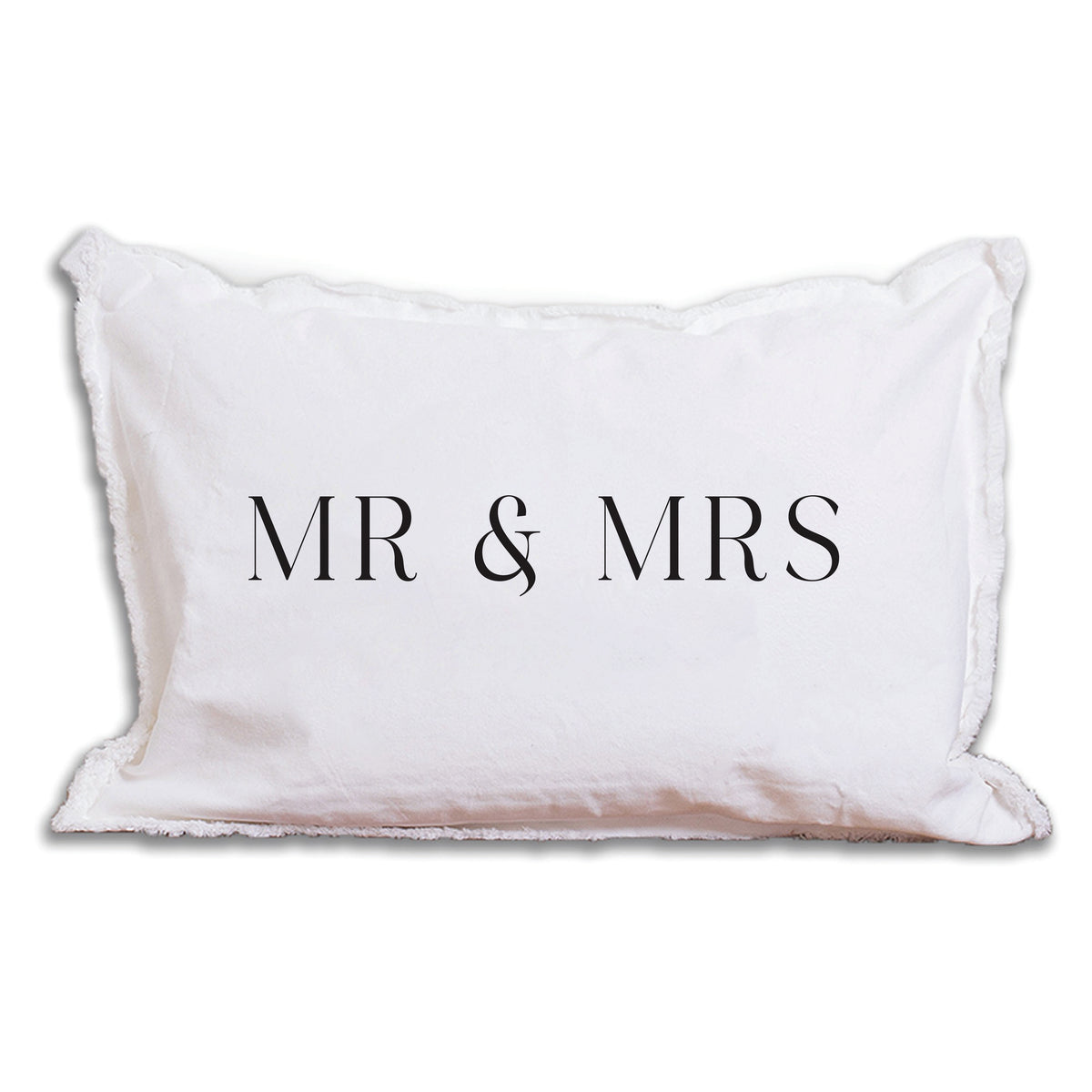 Mr & Mrs Lumbar Pillow