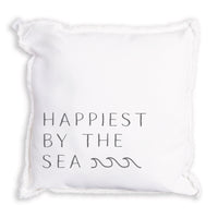 Happiest By The Sea Pillow