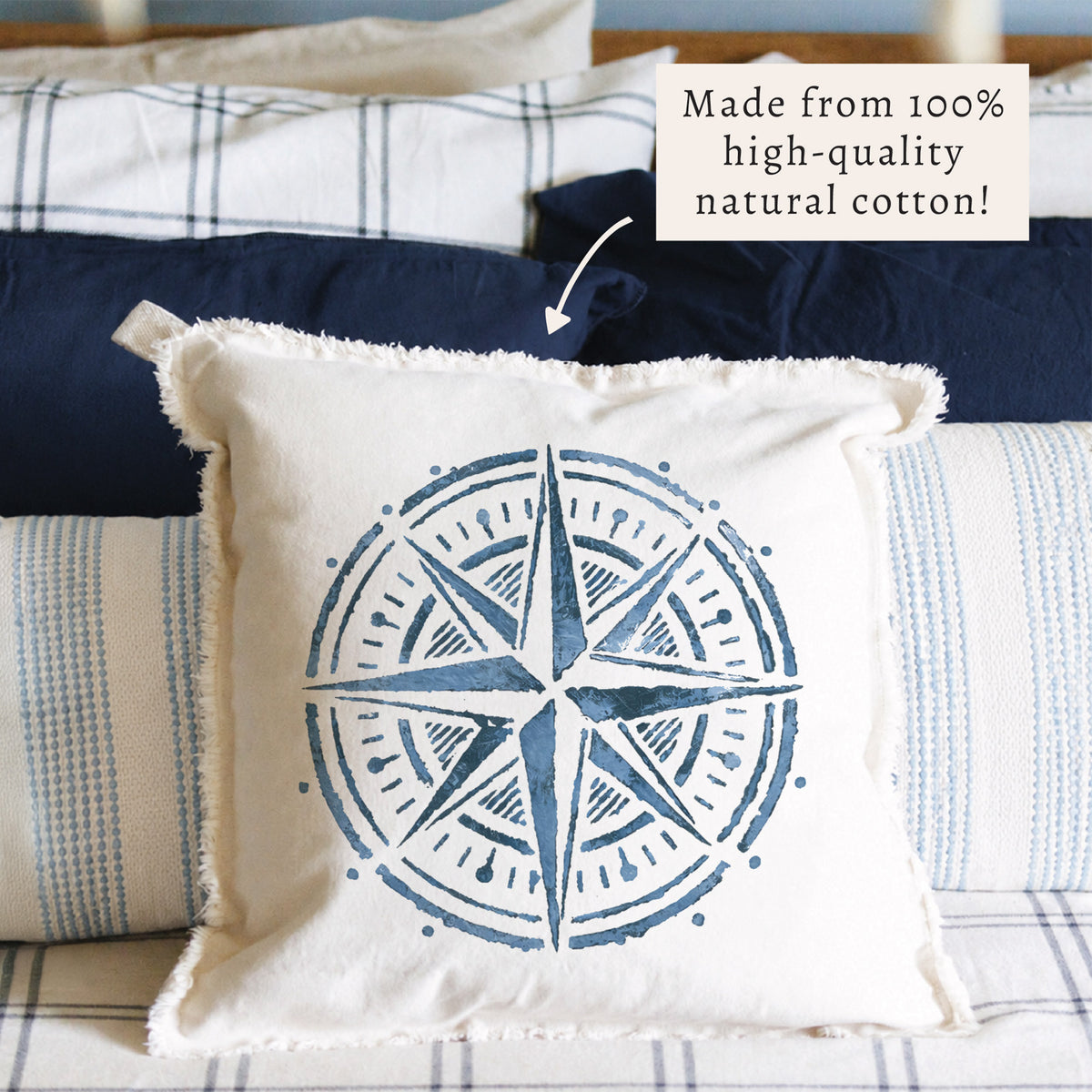 Compass Pillow