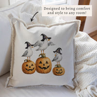 Witch Seagulls Pillow