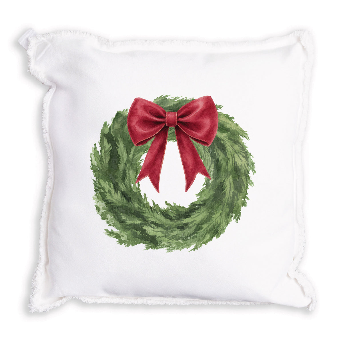 Holiday Wreath Pillow
