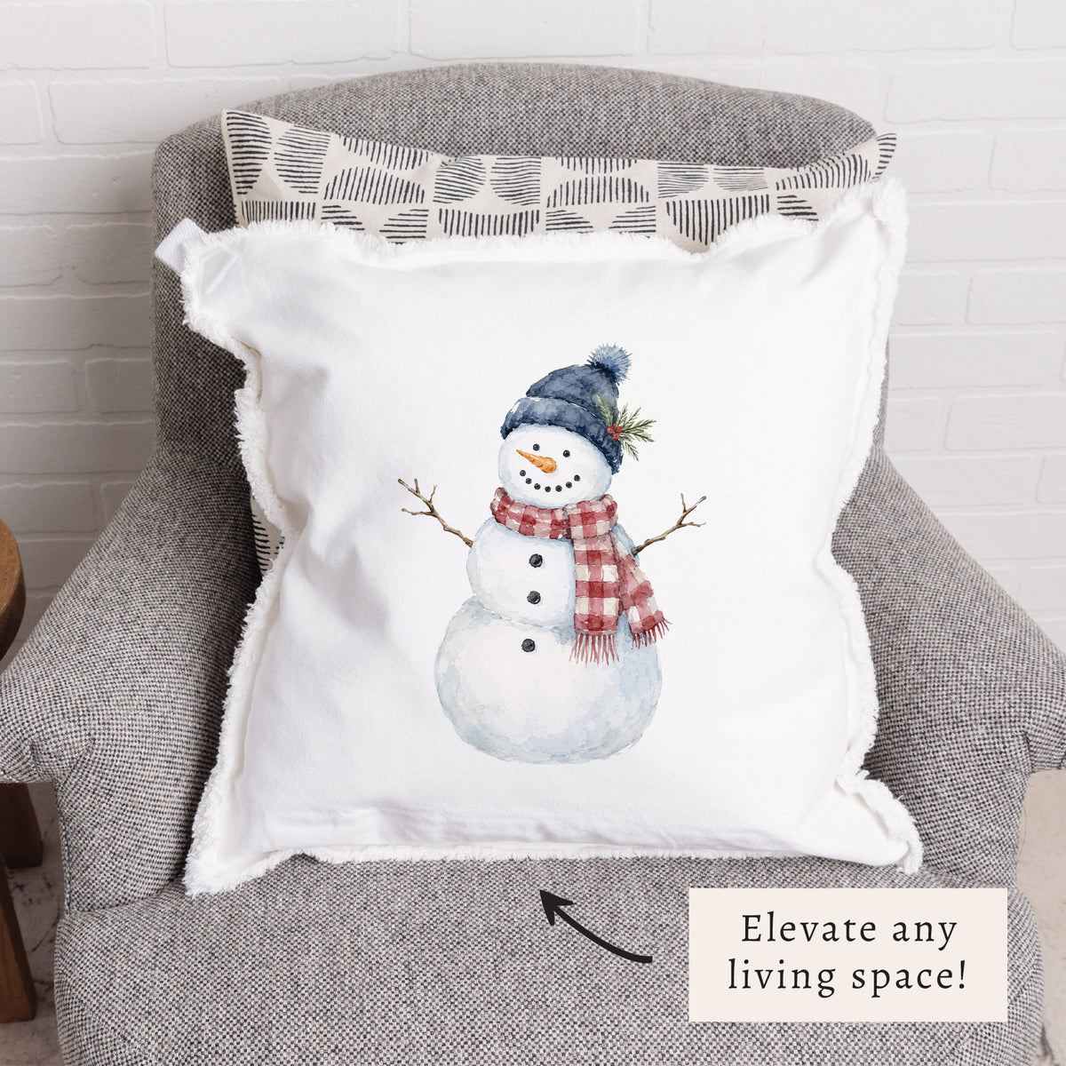 Snowman Pillow