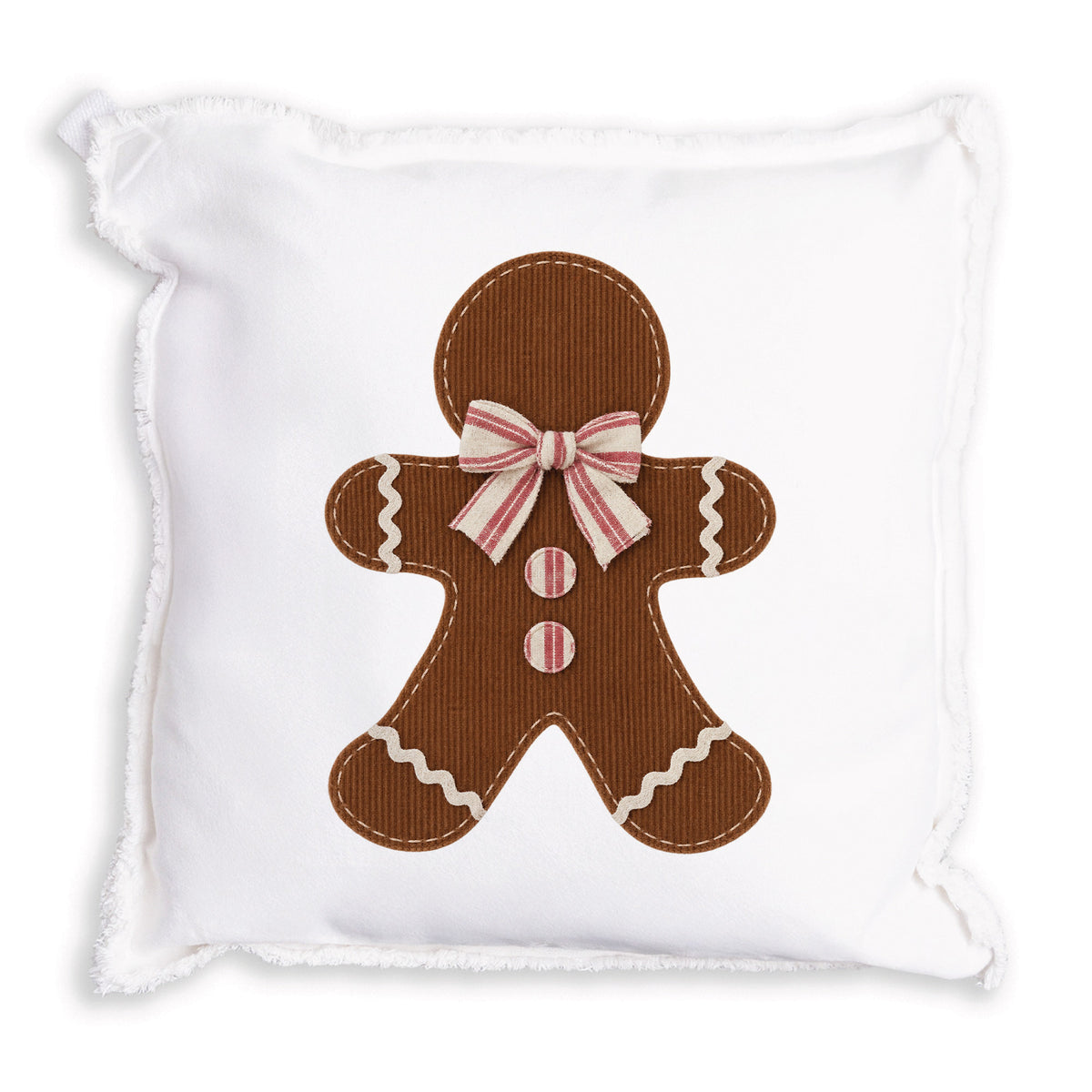Gingerbread Man Pillow
