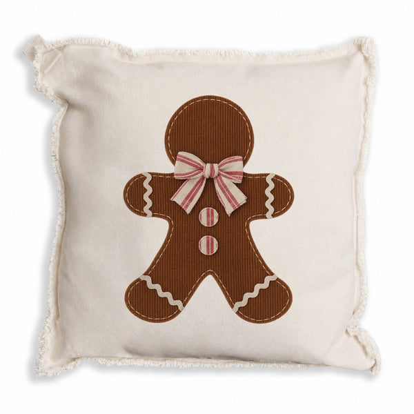Gingerbread Man Pillow