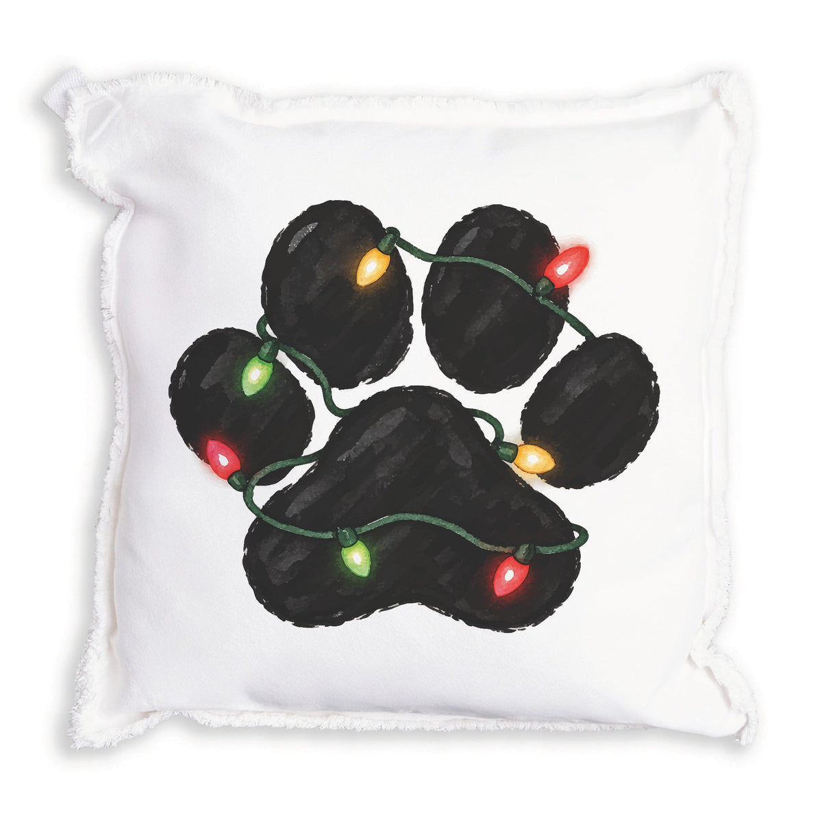 Paw Lights Pillow