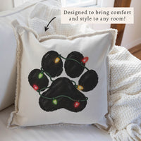 Paw Lights Pillow