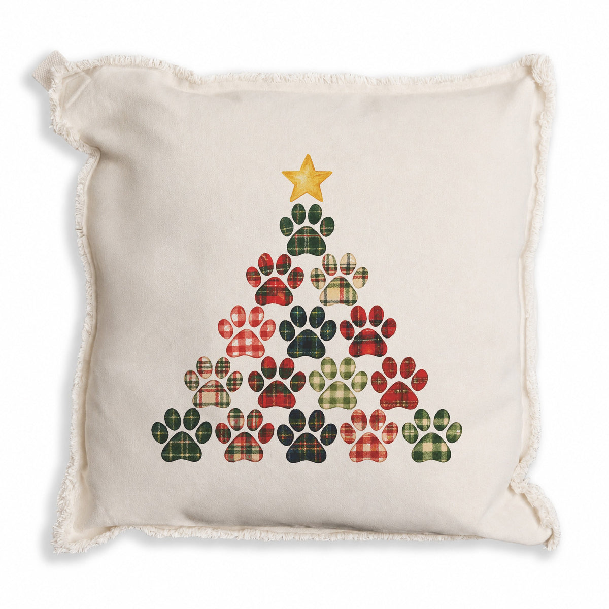 Paw Tree Pillow