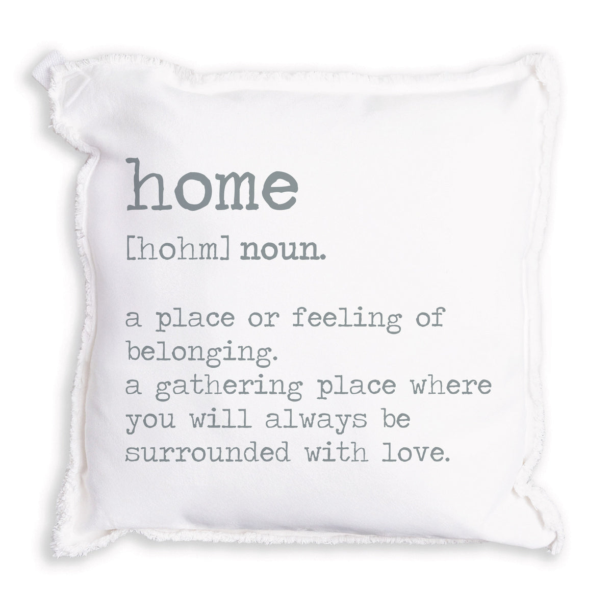 Home Definition Pillow