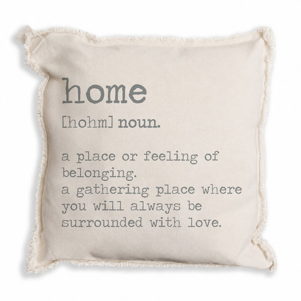Home Definition Pillow