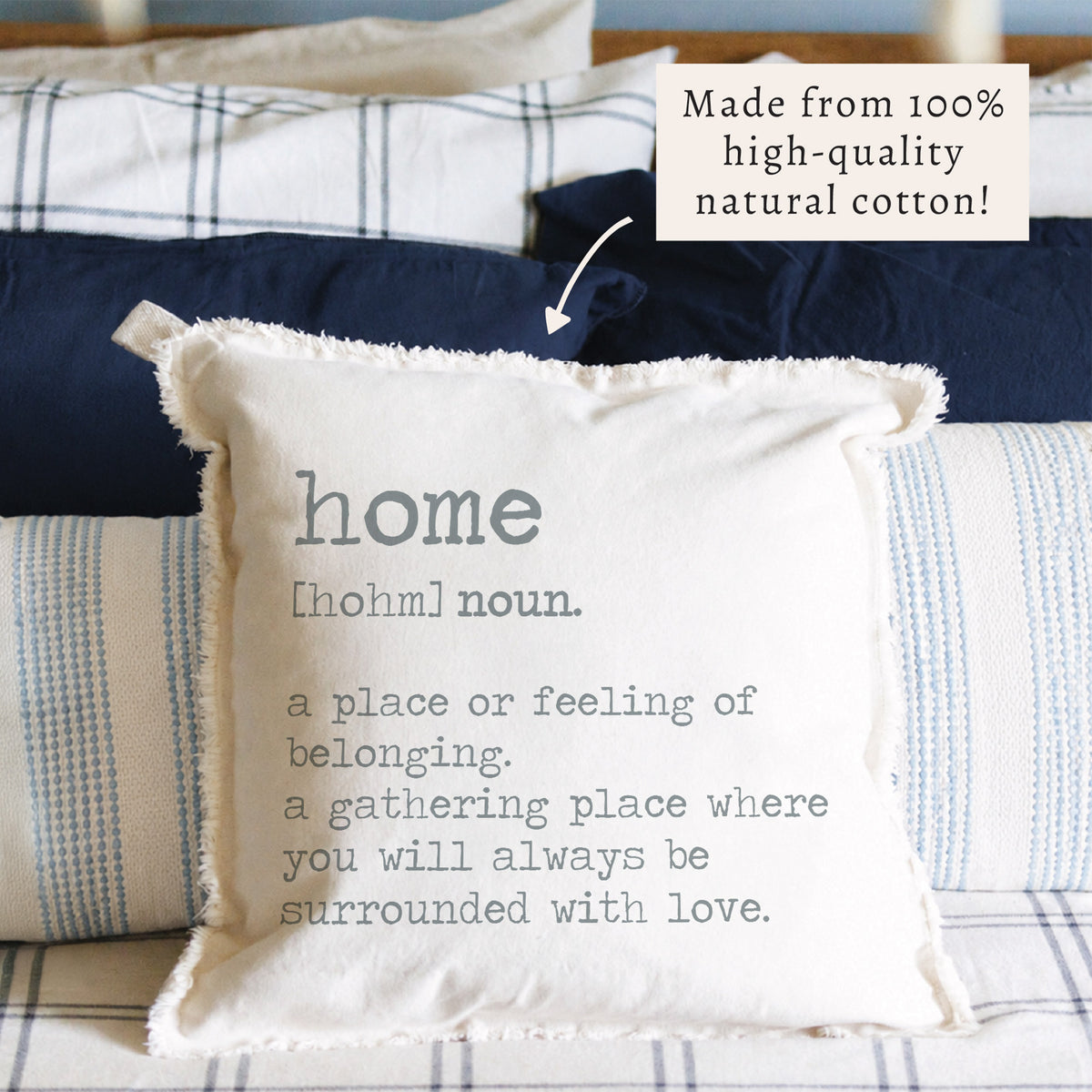 Home Definition Pillow