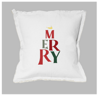 Exclusive Four Winds Merry Square Pillow