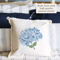 Blooming Hydrangea Pillow
