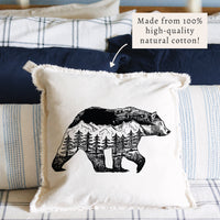 Mountains Bear Pillow