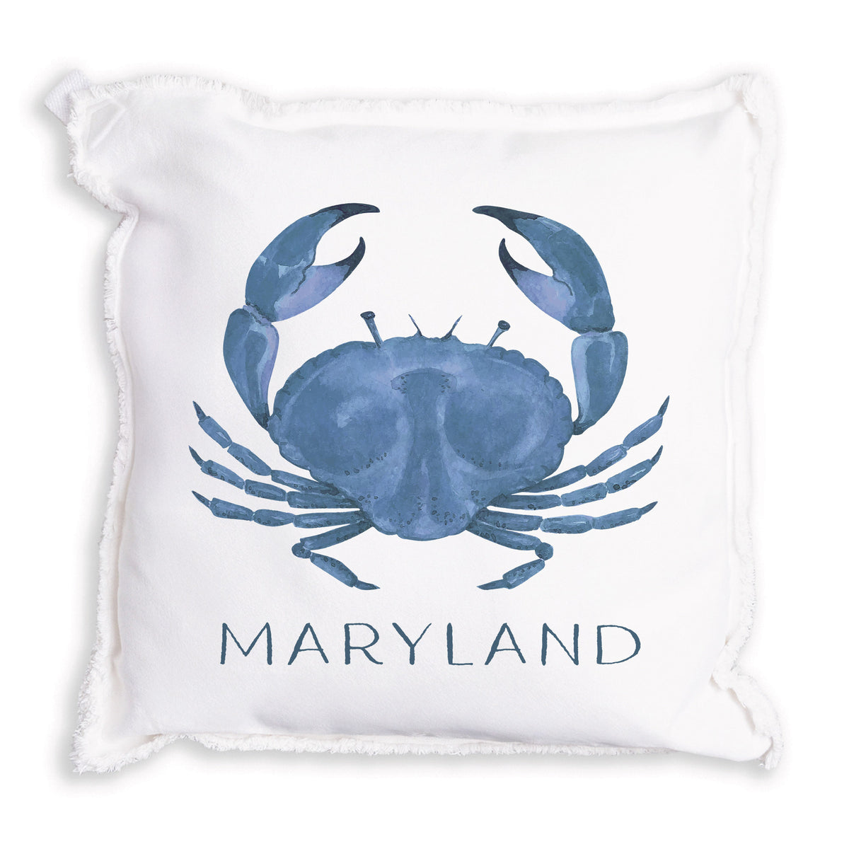 Blue Crab Personalized Pillow