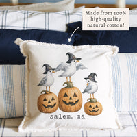 Witch Seagulls Personalized Pillow