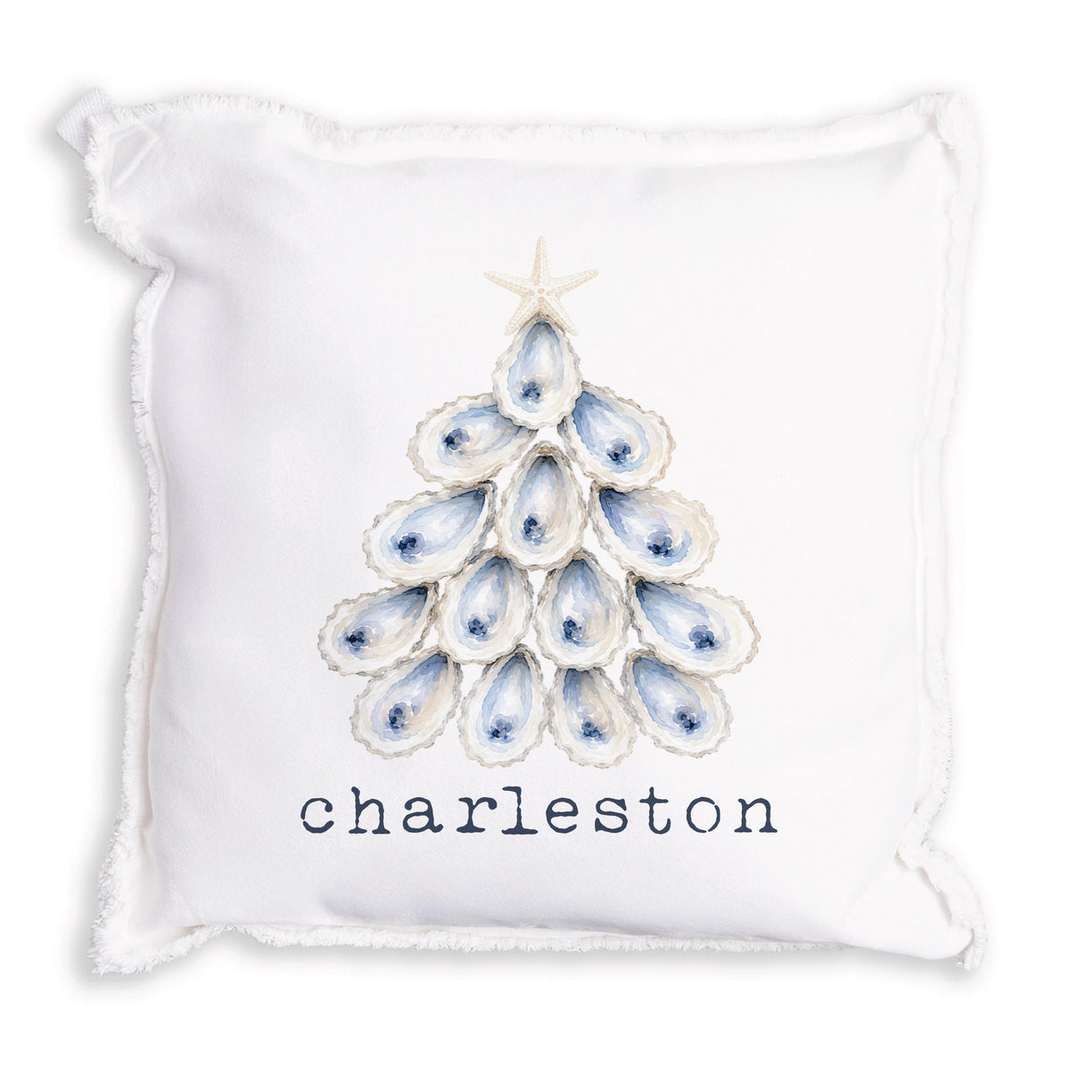 Oyster Tree Personalized Pillow