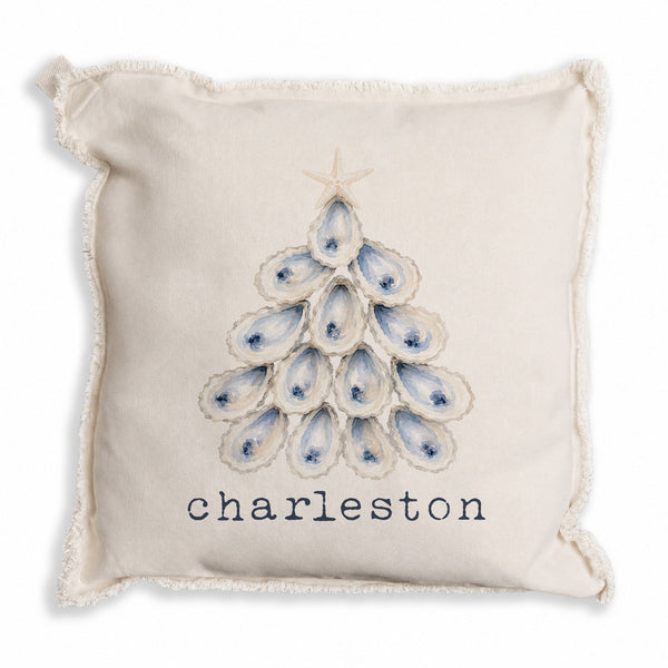 Oyster Tree Personalized Pillow