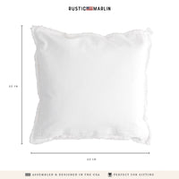 Oyster Tree Personalized Pillow