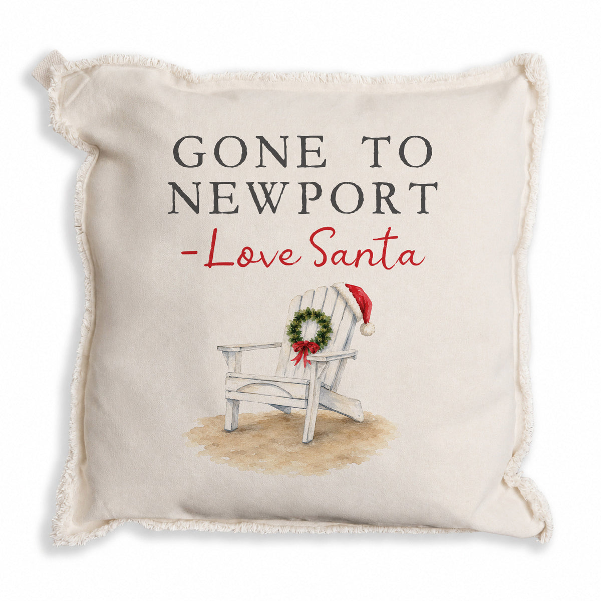 Santa Gone To Personalized Pillow