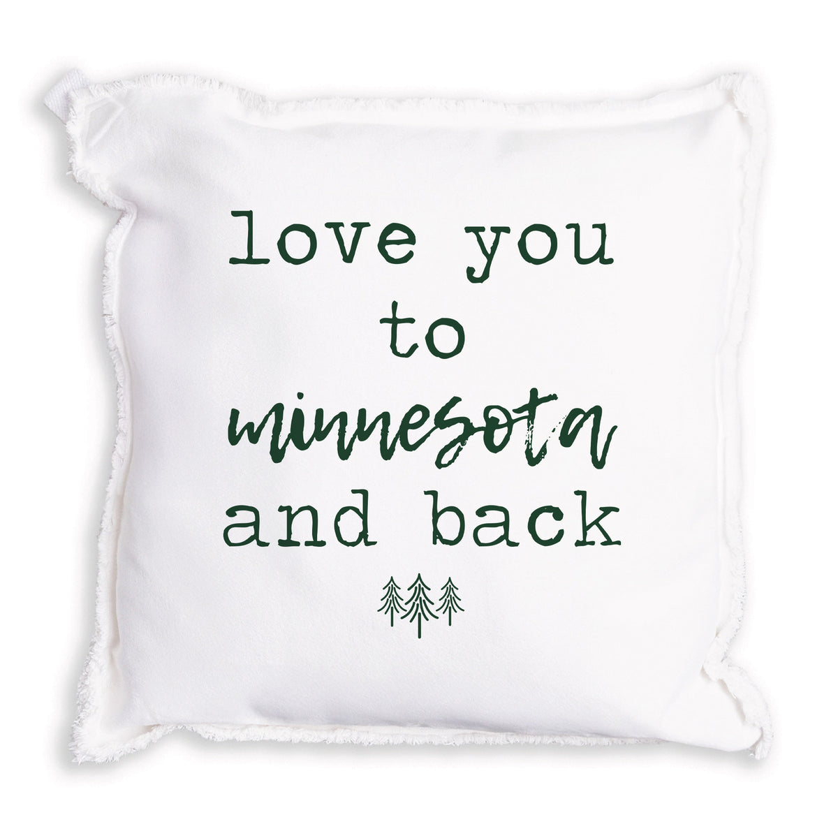 Love You To Pine Personalized Pillow