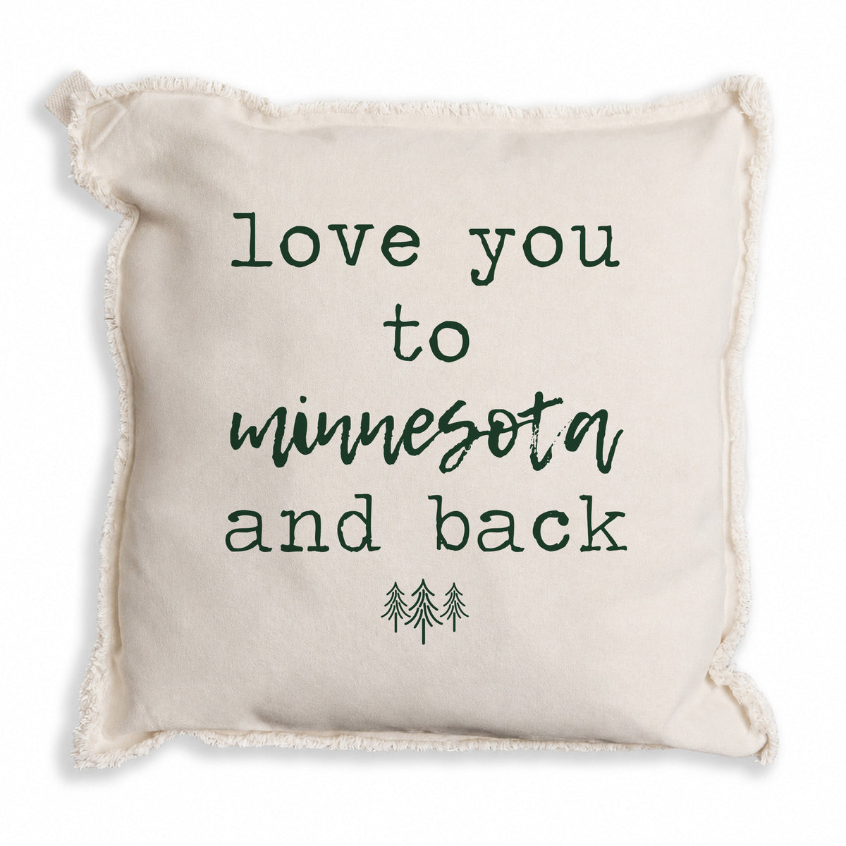 Love You To Pine Personalized Pillow