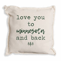Love You To Pine Personalized Pillow