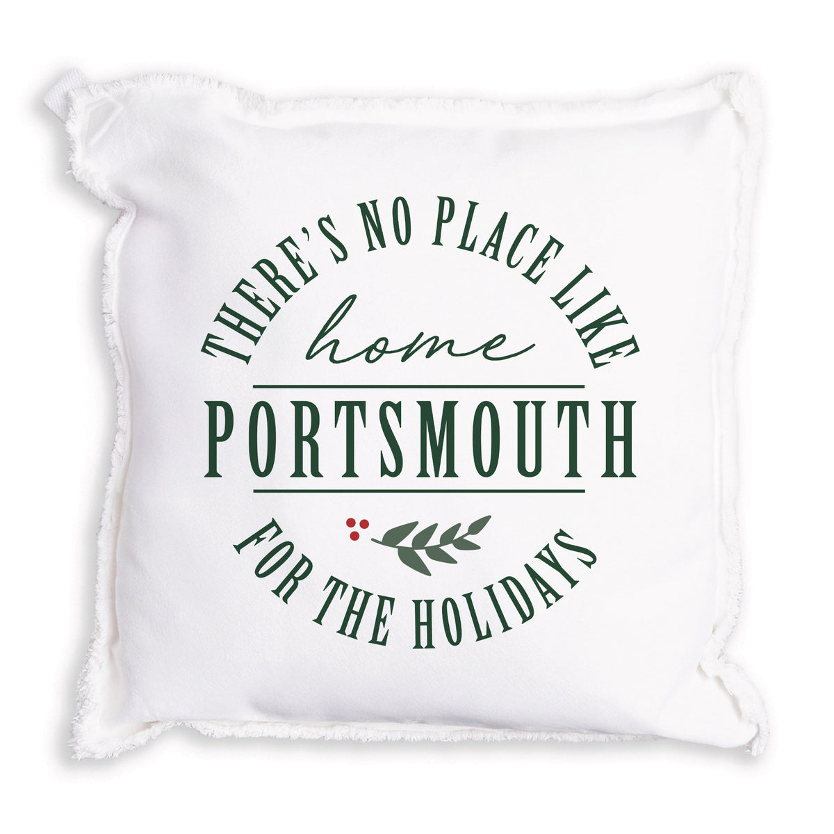 No Place Like Home Personalized Pillow
