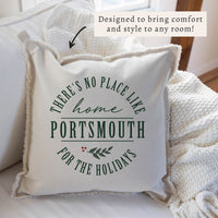 No Place Like Home Personalized Pillow