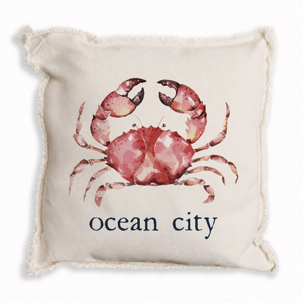 Crab Personalized Pillow